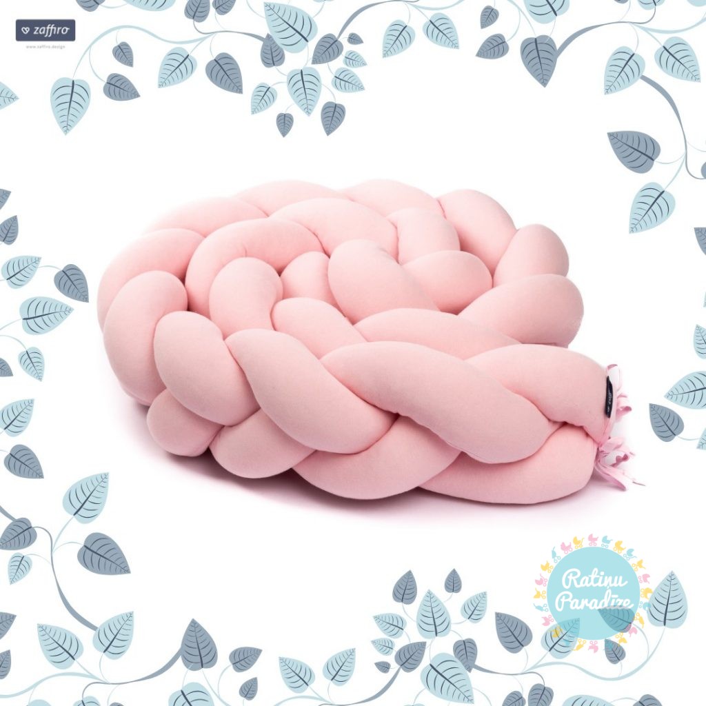 Womar-Zaffiro Мягкий Бортик для детской кроватки Pink