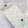 Gultas Veļas Komplekts no 7 daļām.PUER firmas ražotie gultas veļas komplekti apvieno sevī dabīgos materiālus un laikmetīgā dizaina stilīgumu.