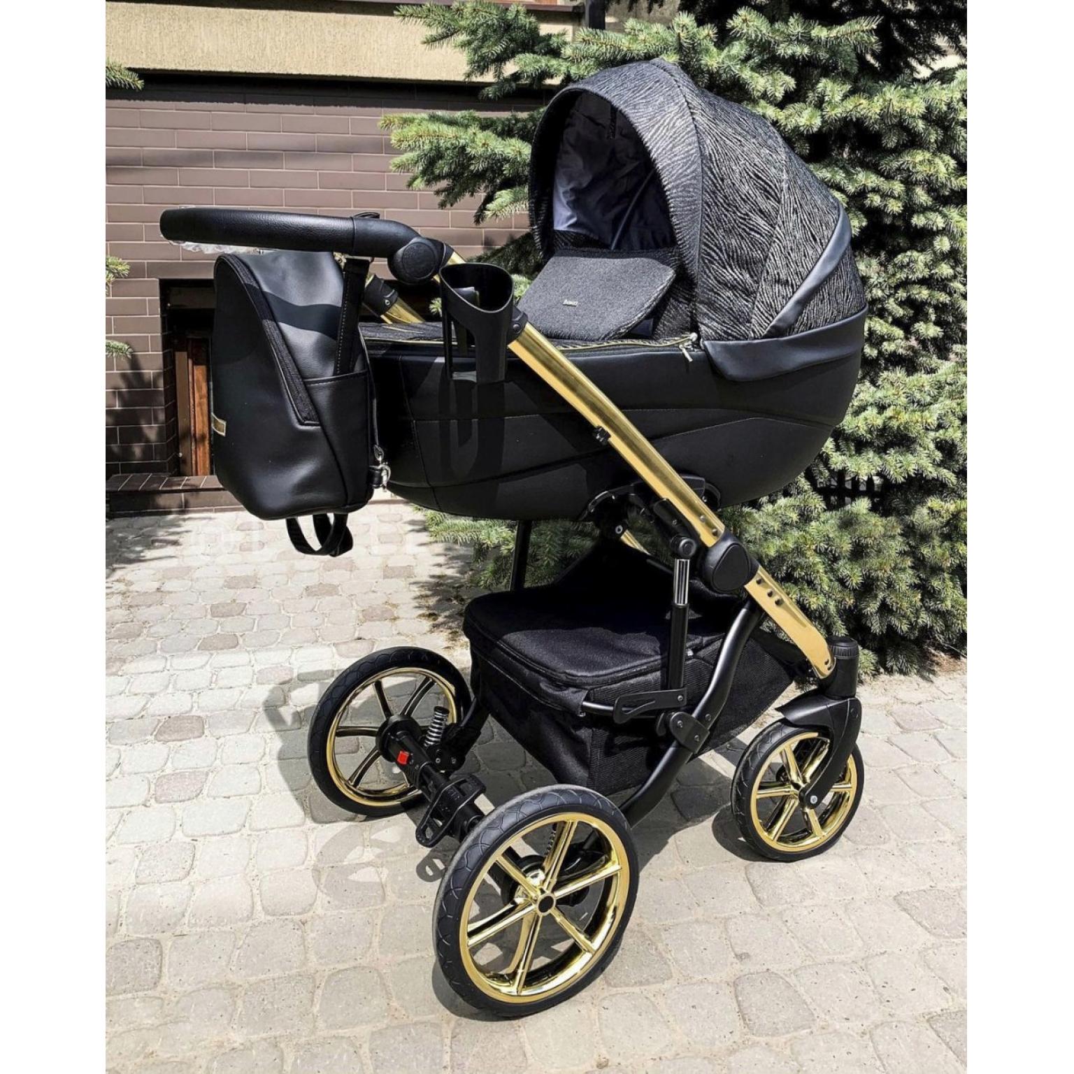 melni-Bērnu-rati-2in1-3in1-BEXA-IDEAL-2020-ID-02-Gold-Black-детская-коляска-ratinuparzdize (124)