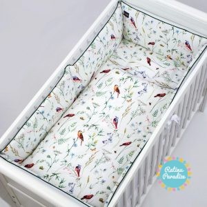 puer apmalīte bērnu gultiņai (360 см) — birds (2)