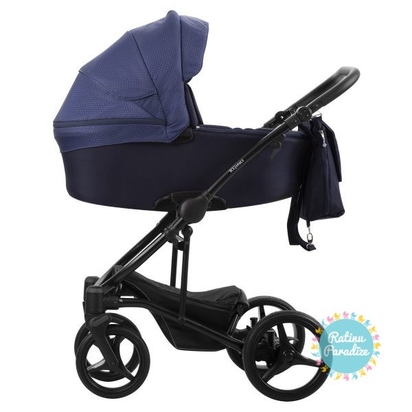 Bērnu-rati-Bebetto-Torino-Tex-121-Blue-Детская коляска-Рига (1)