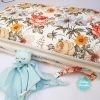 Apmalīte bērnu gultiņai (180cm) PUER — Flowers (1)