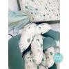 Kokvilnas apmalīte bērna gultiņai PUER exclusive – Eucalyptus(6)