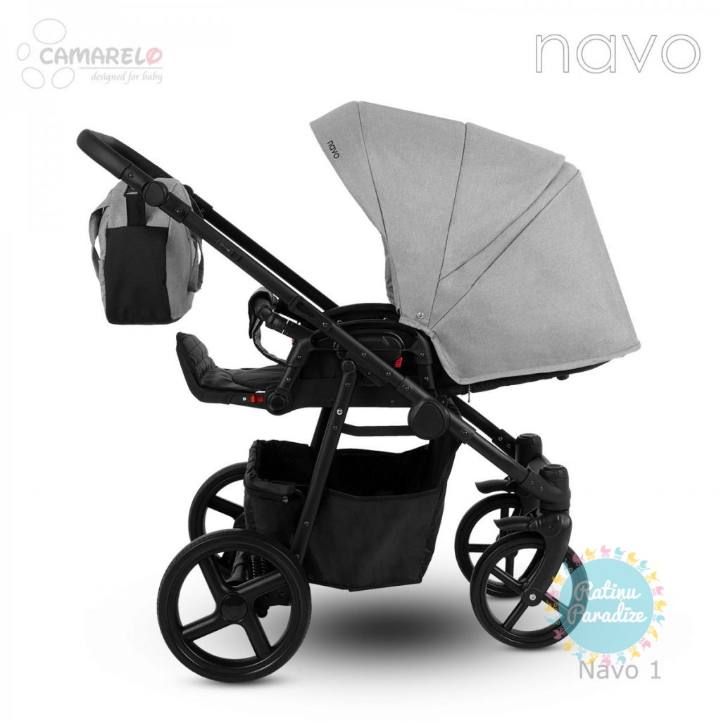 bērnu rati CAMARELO NAVO grey (1)