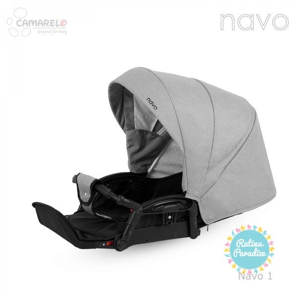 bērnu rati CAMARELO NAVO grey (1)