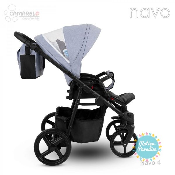 bērnu rati CAMARELO NAVO gray (4)