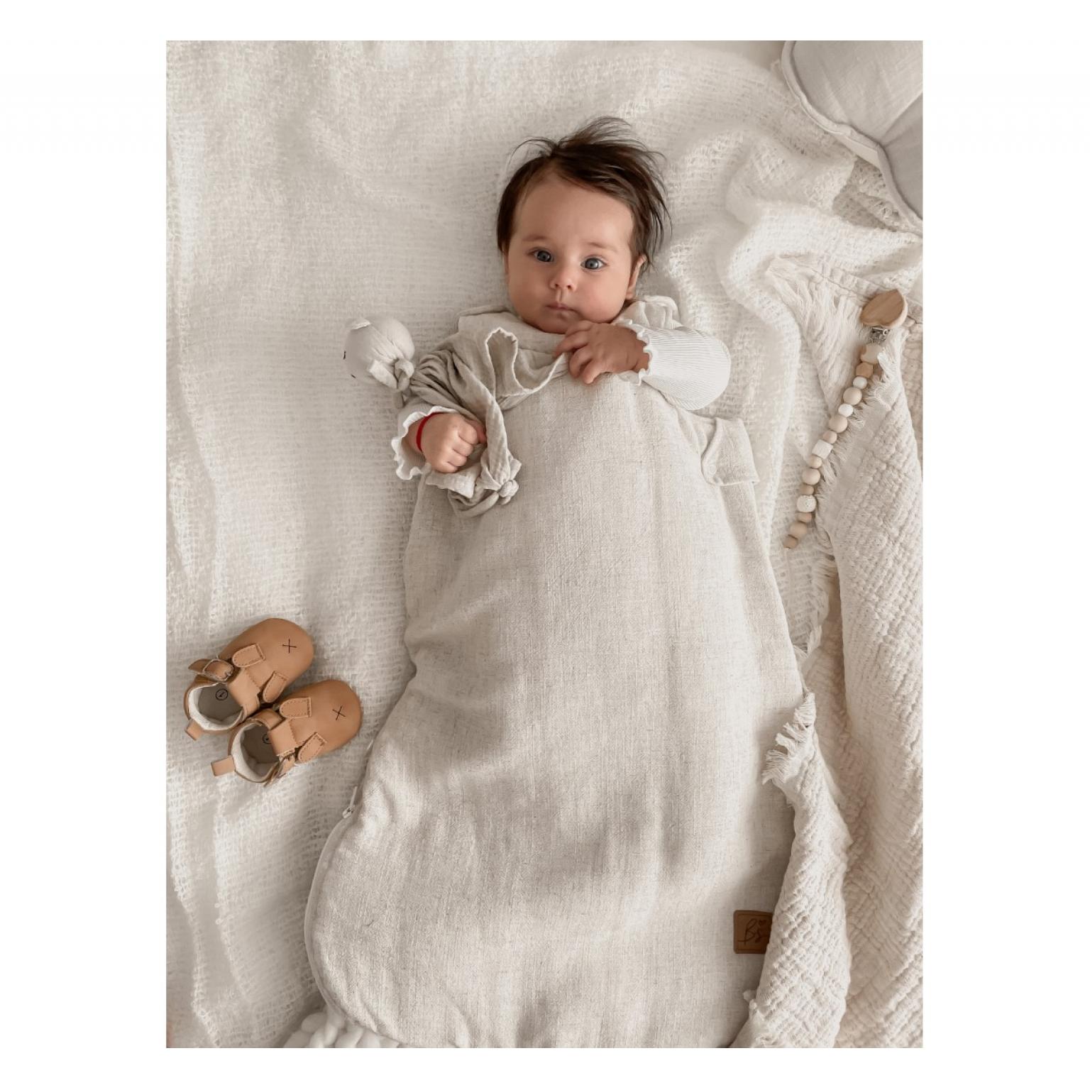 BABYSTEPS bērnu guļammaiss – Linen – White