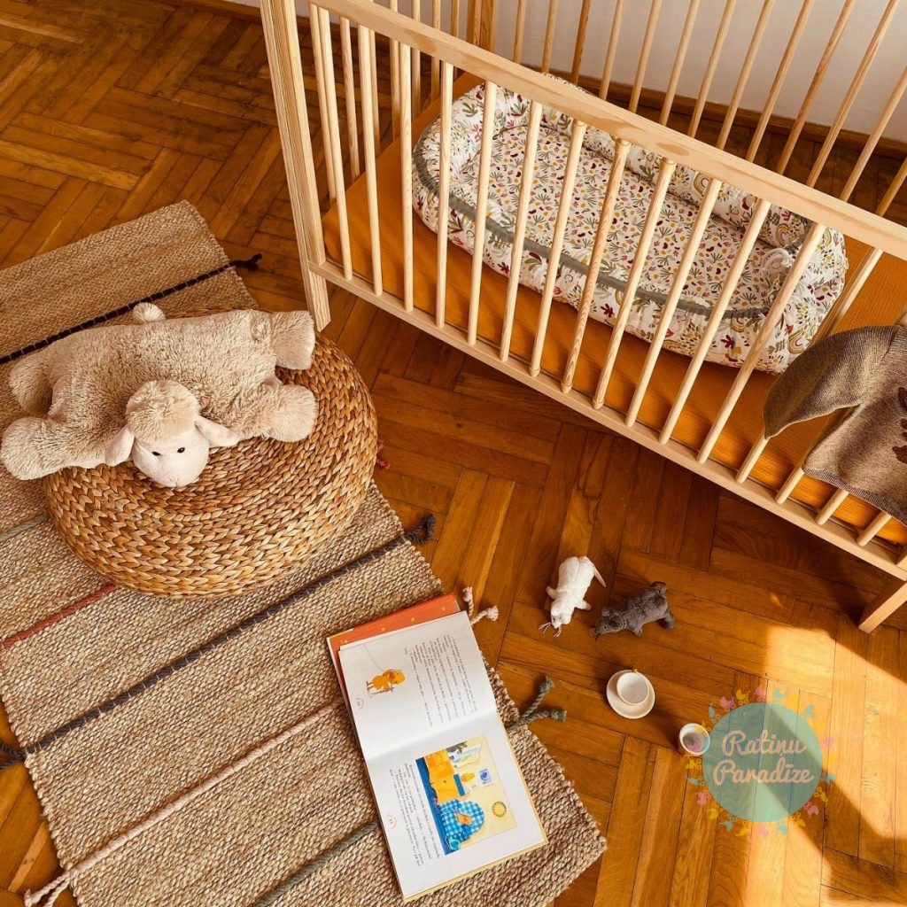 Bērnu-kokā-gultiņa-KLUPS-FRANK-120×60-Pine-Детская-деревянная-кроватка-рига (4)