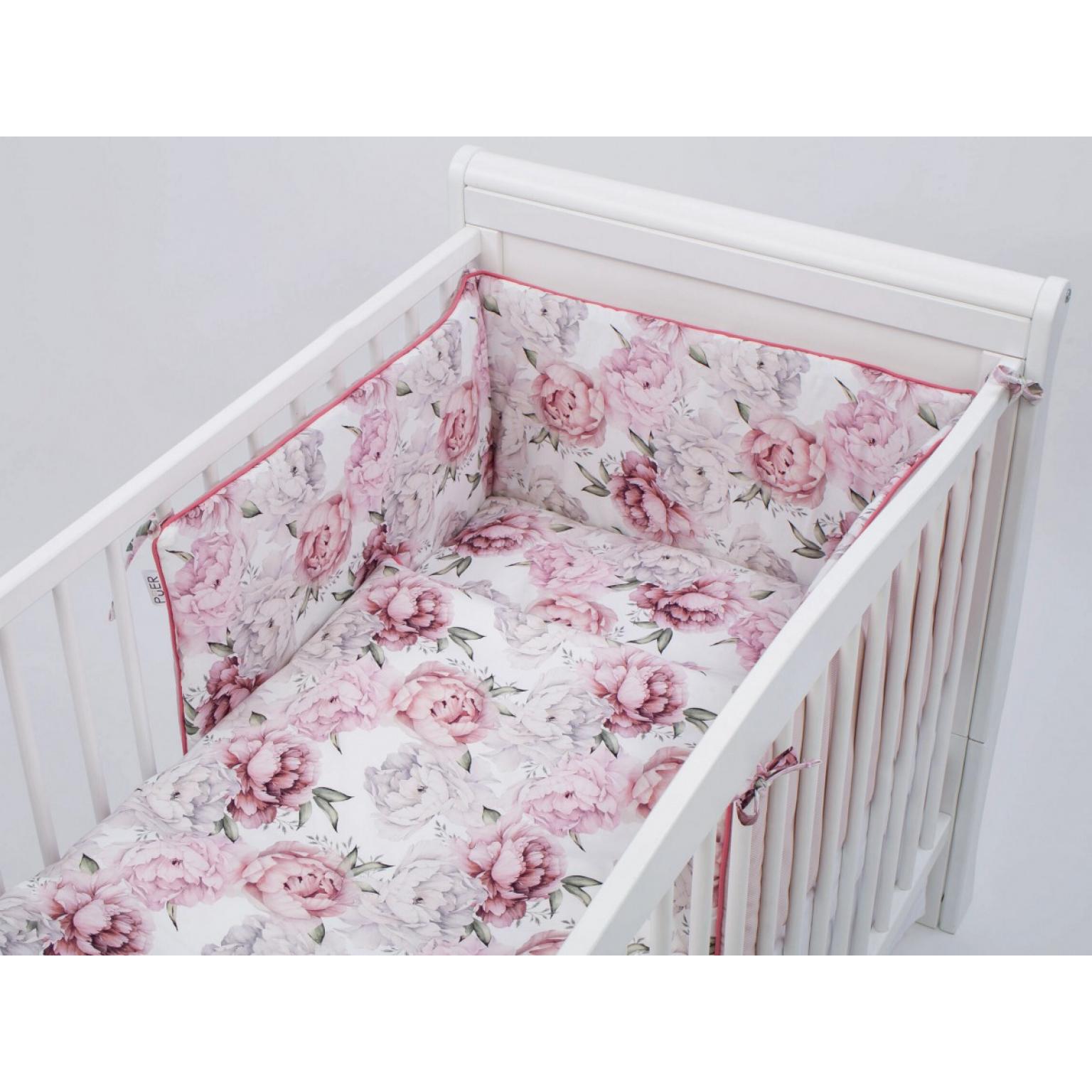 Bērnu-gultas-veļas-komplekts-PUER-no 4 daļām-35×100см-Lovely-roses-(3)-ratinu-paradize